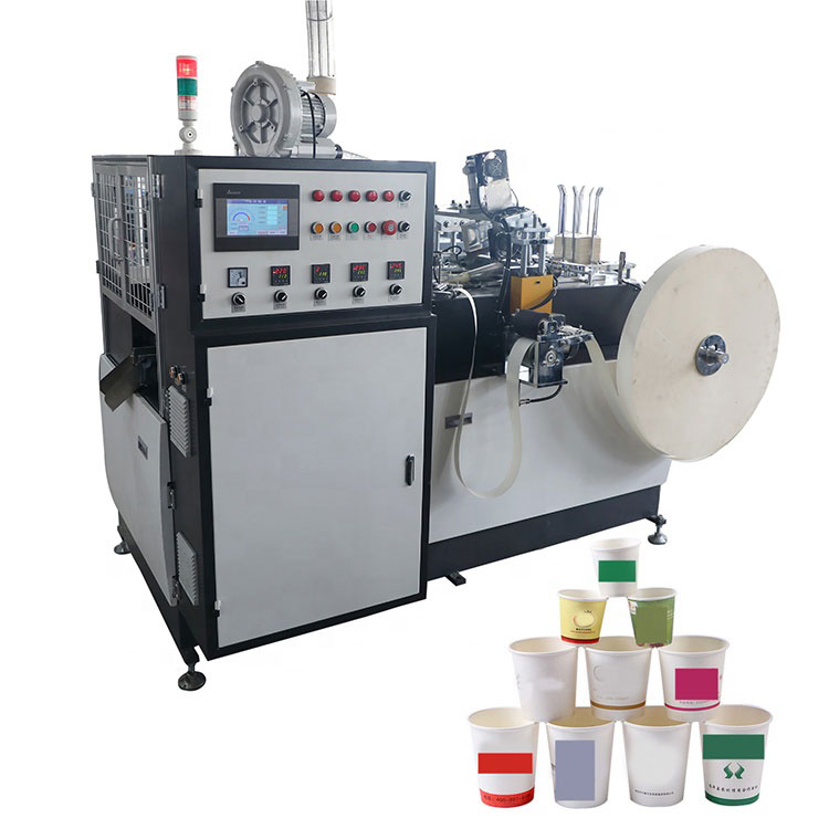 High Speed ​​Single Plate Open Cam Paper Cup Machine